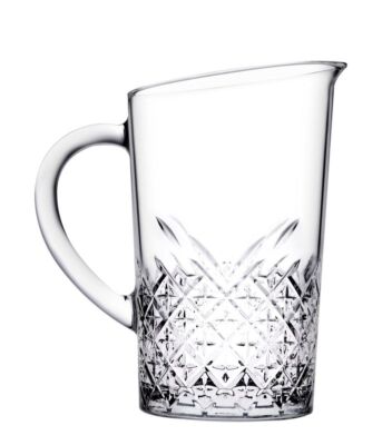 5x Krug/ Karaffe Pasabahce Timeless, 1440 ml Glas