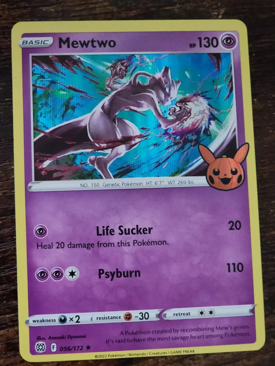 Mewtwo - 056/172 Holo Rare - Pokemon Halloween Set – JAB Games13