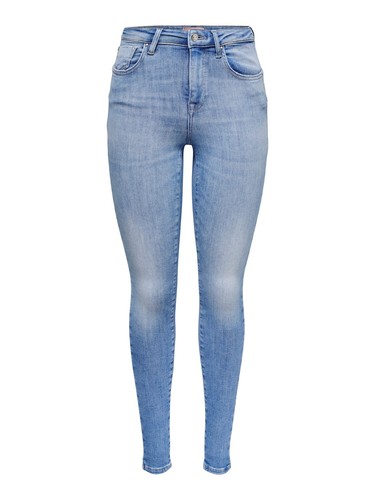 ONLY ONLPOWER MID PUSH UP - Jeans Skinny Fit - Light Blue Denim On321n2hu K11 ONLY ONLPOWER MID PUSH UP - Jeans Skinny Fit - Light Blue Denim On321n2hu K11