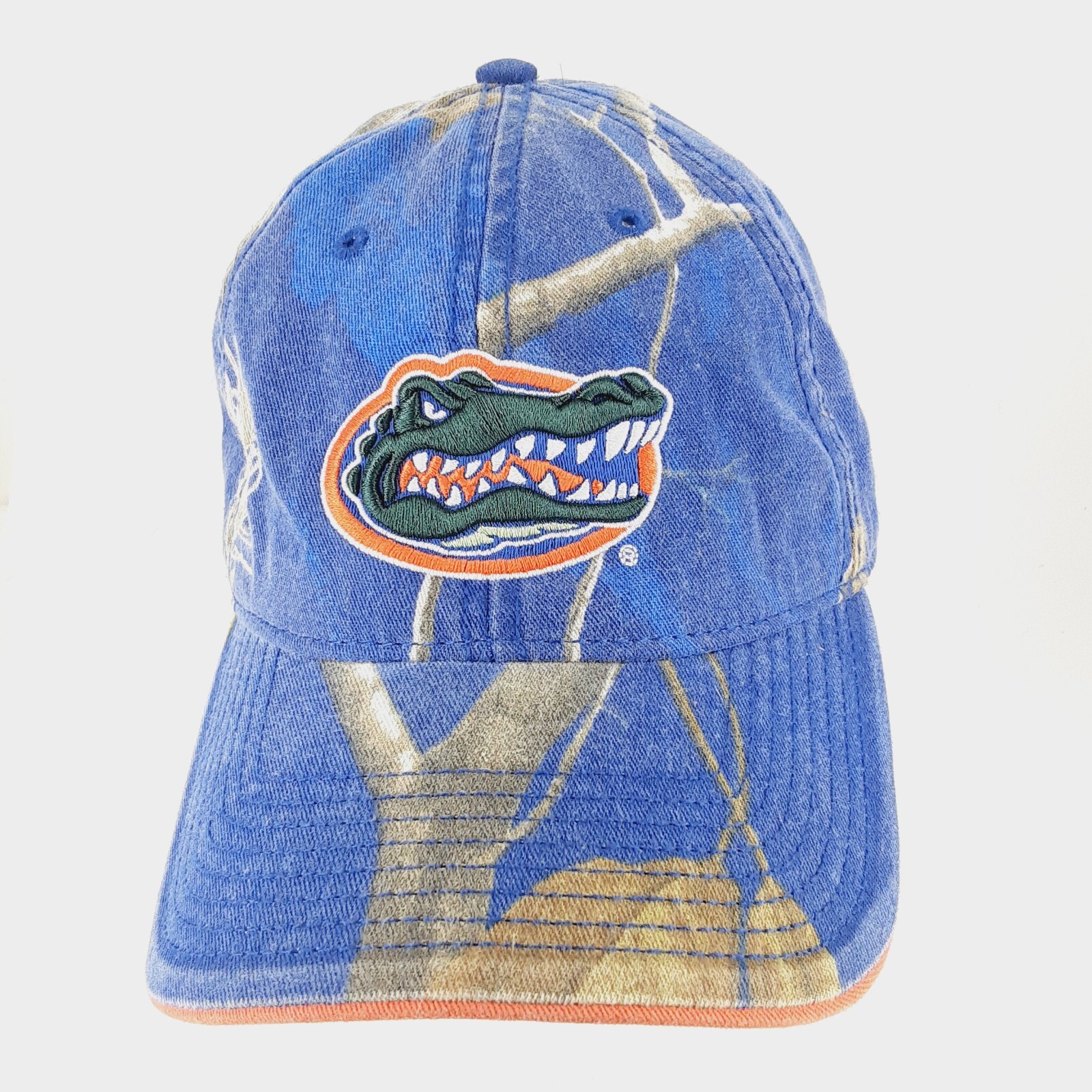Florida Gators NCAA Baseball Cap Blue Camo Adjustable Strapback