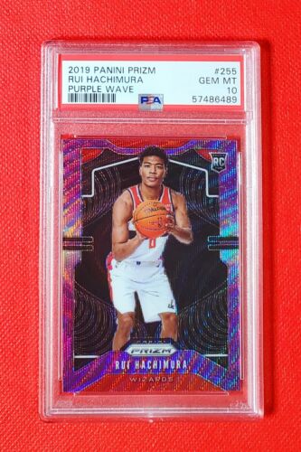 【PSA10】Rui Hachimura Purple Prizm  RC