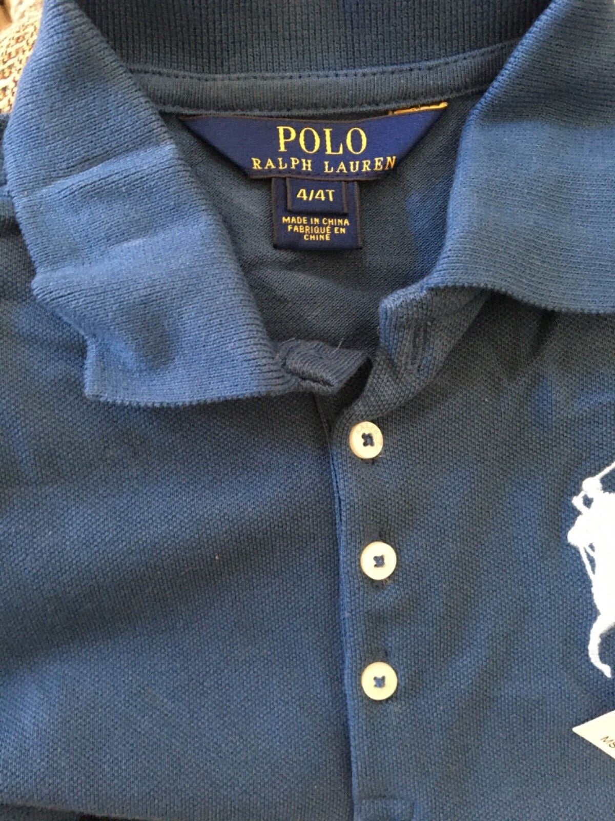 Polo Ralph Lauren T shirt top ragazza grande pony 4 4T