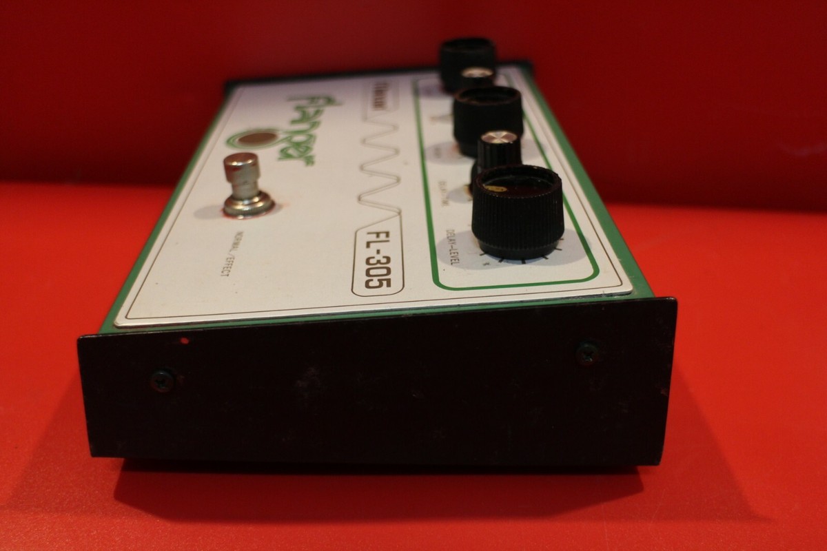 Vintage Maxon FL 305 Flanger Pedal Effecter Guitar Stomp Box U1667