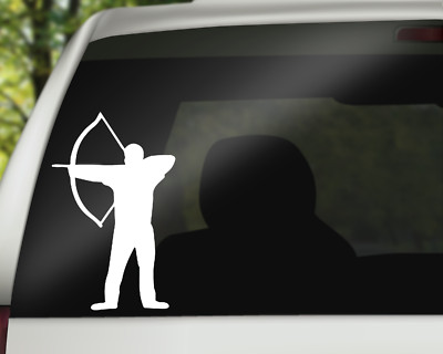 Archery Decal Sticker Vinyl Car Wall Laptop Bottle Waterproof Bow Arrow