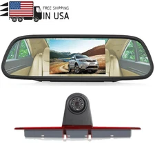 Backup Camera For Mercedes Dodge Sprinter Van Crafter from 2007-2019+5'' Monitor