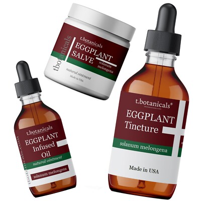 Eggplant Salve | Eggplant Tincture | Skin Salve | Healing Salve