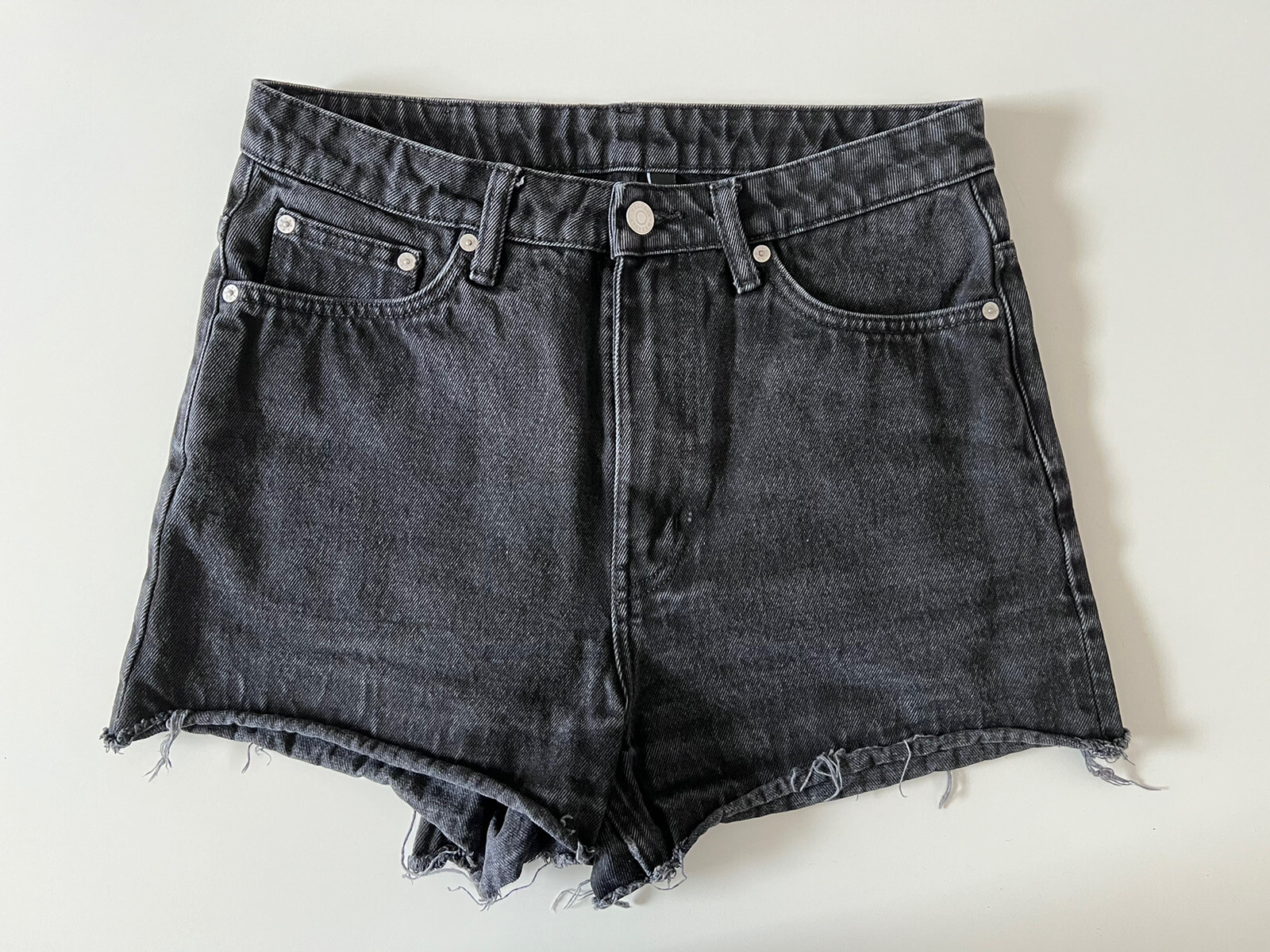 FILA Pantaloncini denim neri Weekday Row