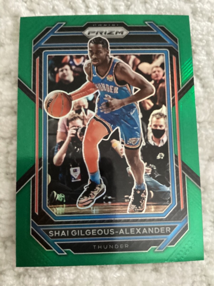 2022-23 Panini Prizm Green Prizm Shai Gilgeous-Alexander #64