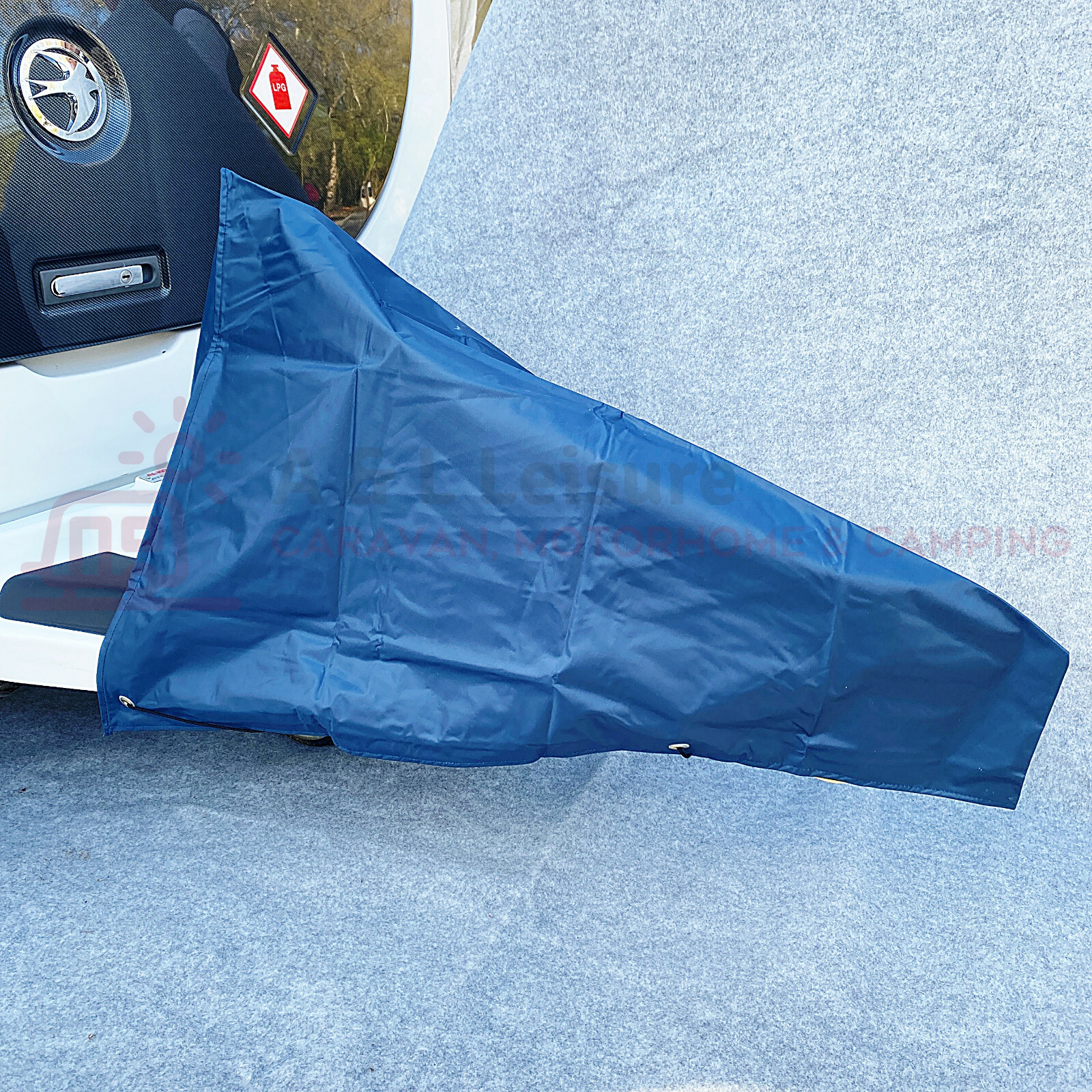 Caravan Tow Hitch Cover XL BLUE Caravan Tow bar Tow Bar Cover