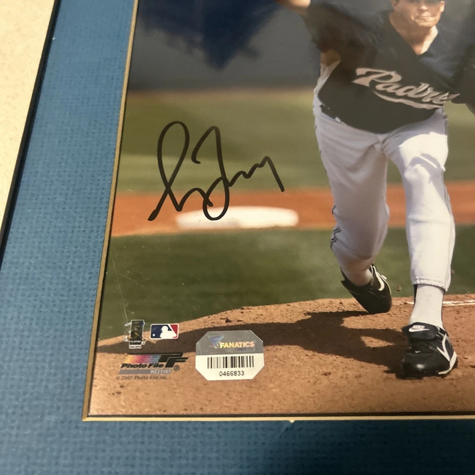 MAD DOG! Greg Maddux Padres Fanatics - Image 2 of 4