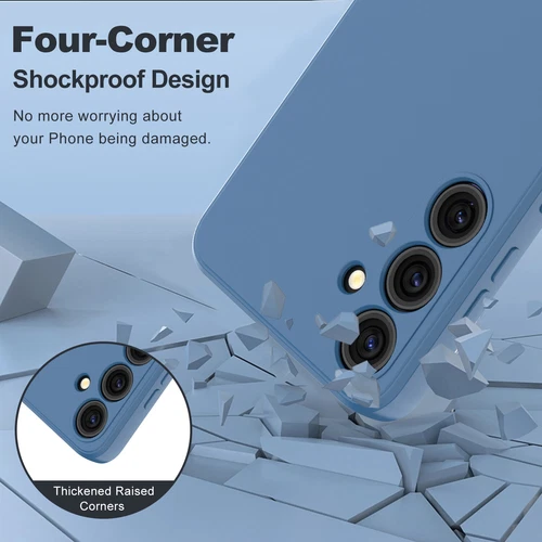 Für Samsung Galaxy S24 Ultra Plus Flüssig Silikon Hülle Robust Stoßfest Cover - Bild 42 von 45