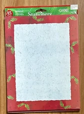 Christmas Border Letterhead Writing Printer Copy Paper Holiday Stationery 35 Sht