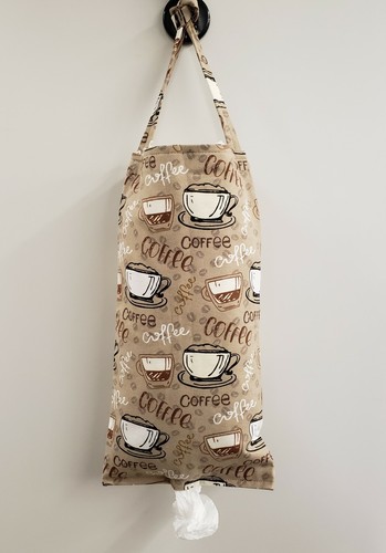 Kaffeebohnen Kunststoff Lebensmittelgeschäft Einkaufstasche Halter - Bild 1 von 2