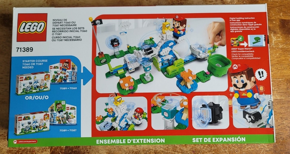 ルーク LEGO 71389 Super Mario LAKITU SKY WORLD Expansion Set NEW