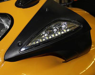 Weiße LED Frontblinker Mit Standlicht Für BMW R 1100 S – Klar, Orange Blinklicht