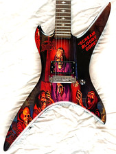 Death "scream Bloody Gore" Bc Rich Stealth Electric Guitar