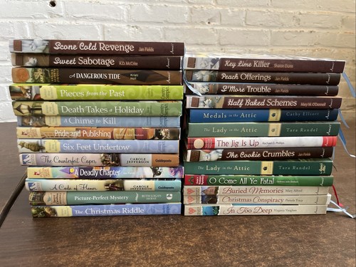 Lot of 26 Annie's Antique Shop Mysteries Book Series HCDJ~ Country Sampler | eBay