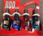 Bod Man 4 Pack Black, Really Ripped Abs, Most Wanted & Fresh Blue Musk, 1.8 oz