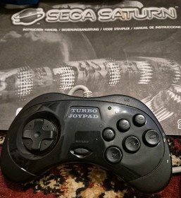 Sega Saturn MK-80200A PAL Console - Controllers, Hulk And Duke Nukem 3D Game