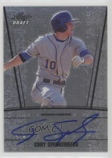 2011 Leaf Metal Draft Silver Prismatic 7/99 Cory Spangenberg #AU-CS1 Auto 1x9