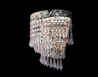 Kronleuchter Deckenleuchter Luxus Silber Deckenlampe LüSter Kristall