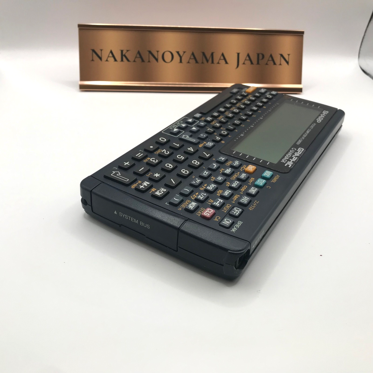 SHARP Pocket computer PC G850V Function Calculator Tested Japan | eBay