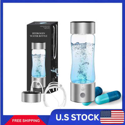 2026 Upgraded Hydrogen Water Bottle, 2400 Hydrogen Water Bottle Generator, Hy...