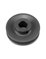 BK401 V Belt Pulley 3.95in OD 1in Bore Cast Iron Single Groove Sheave 6330RPM