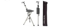 STEP2GOLD Ta-Da Chair Series 1 Pro Adjustable Walking Stick Seat Black (L-30)