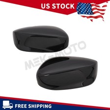 Pair Side Mirror Cover Cap For Honda Accord 2008 2009 2010 2011 2012 2013 Lhrh