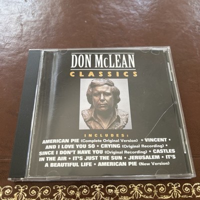 Don McLean Classics Music CD