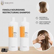 Fanola Nourishing Restructuring Shampoo 1000ml Pack Of 2 - Free Shipping Uk New