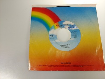 Steppenwolf: Magic Carpet Ride / Born To Be Wild (45RPM Record) MCA Records