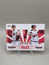 2023 Topps Series 1 - One-Two Punch Greg Maddux, Tom Glavine #12P-1 Braves