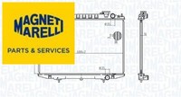 Magneti Marelli 350213174500 KüHler FüR MotorküHlung MotorküHler FüR Nissan