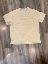 Wooyoungmi Green Back Logo T-Shirt Beige Designer
