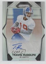 2017 Panini Prizm Rookie Auto Silver Prizm Travis Rudolph #RA-TR Auto 0en