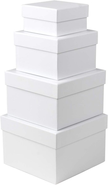 Briful Rechteckige Aufbewahrungsbox Mit Deckel Geschenkbox Karton-image