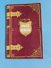 Livre d'Or des Folies Bergère – Rare Commemorative Program/Album...