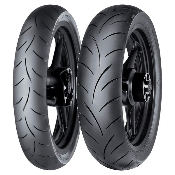 TYRE PAIR MITAS 100/90-17 55S + 140/70-17 66H MC50