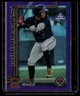 2025 Topps Pro Debut Juan Baez Purple Foil Carolina Mudcats #/299