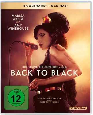 Back to Black   (English audio. English subtitles) (4K UHD Blu-ray) Marisa Abela