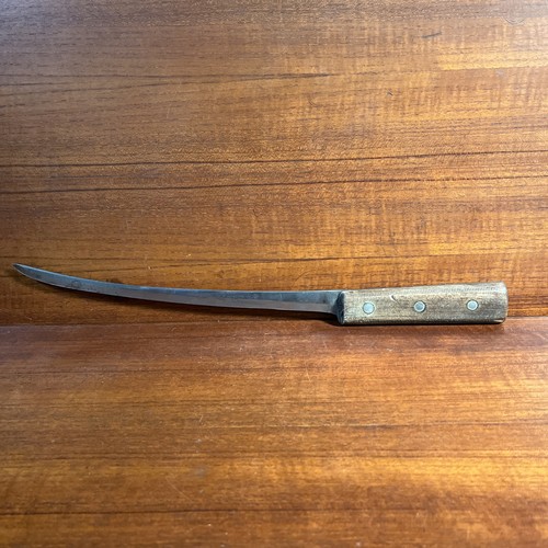 Foster Bros Gold Star Butcher Knife, Buffalo Skinner Carbon Nickel Steel 17 1/8”