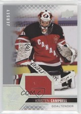 2022 Team Canada Juniors Women's WC Jersey Relics Kristen Campbell #65 au7