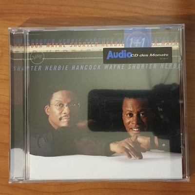 HERBIE HANCOCK, WAYNE SHORTER 1+1 PMDC GERMANY EX/EX (CD Album, Jazz, Verve)
