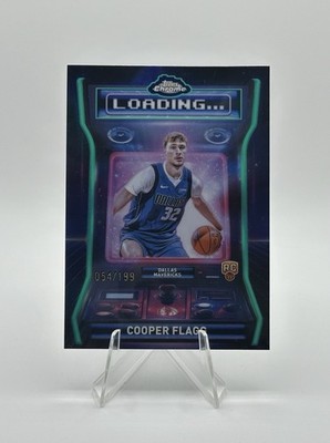 2025-26 Topps Chrome Cooper Flagg Rookie Loading Aqua SP /199 🔥 ROTY ##LD-11