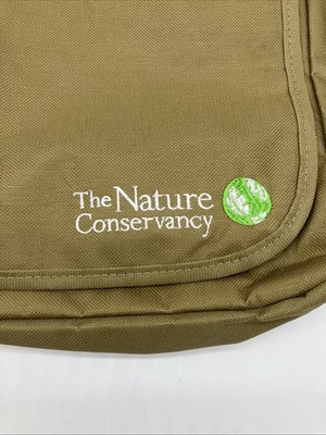Vtg 90s The Nature Conservancy Crossbody Messenger Bag Streetwear