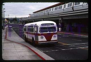 NORTHGATE BUS SLIDE: #32 GM OLD LOOK DALY CITY BART STN. (1975 ORIGINAL)