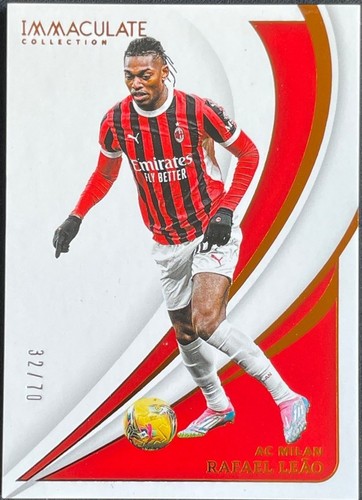 ACミラン ラファエル・レアオ オーセンティック 2024-25 Panini Immaculate - Rafael Leao #/49 Clearly Patch - AC