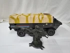 GI Joe Troop Transport APC Vehicle Amphibious Carrier 83 & Extra Machine Gun Toy